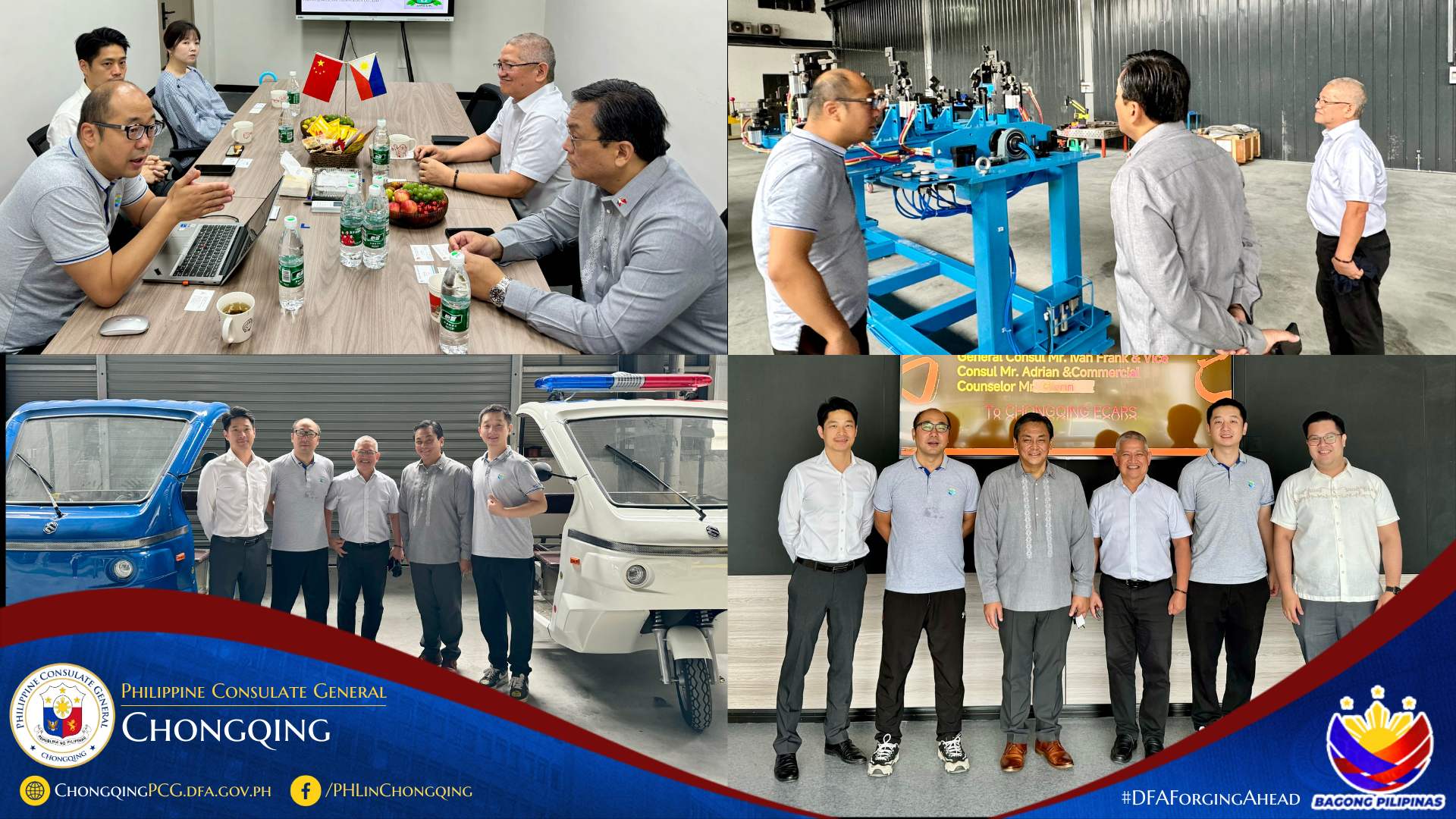 Chongqing PCG PTIC Shanghai pursue deeper engagement with Chongqing e trike manufacturer